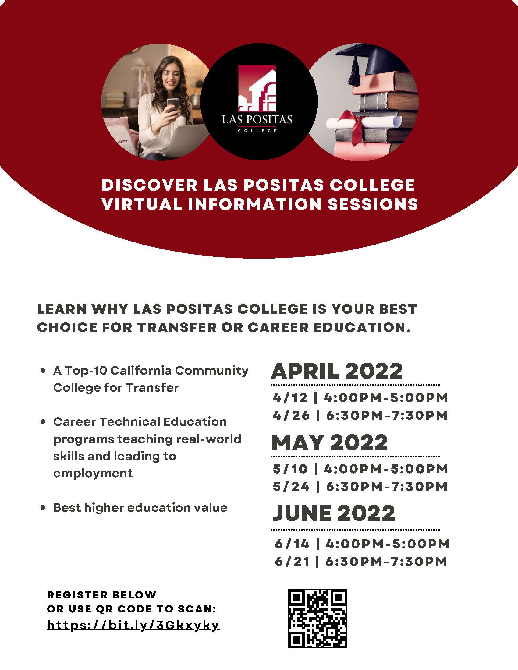 Discover Las Positas College Virtual Information Session